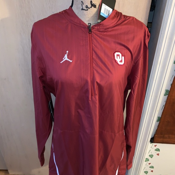 Nike Other - Nike OU Sooners Official On Field Apparel Pullover (NWT)